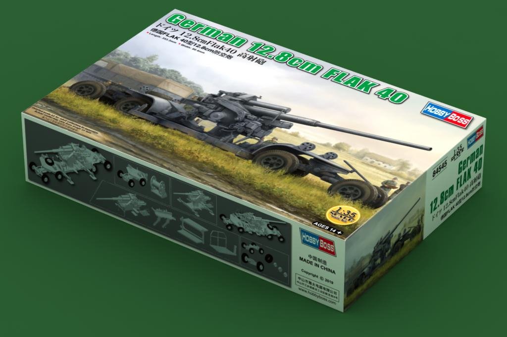 Hobby Boss 84545 German 12.8cm FLAK 40 1/35 – Bild 2