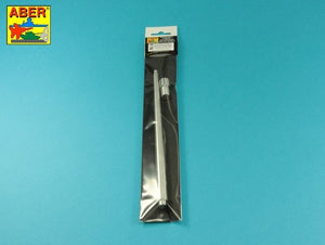 Aber 16L-13 Lufa 88mm KwK 43/3 L/71 (jednoczęściowa) do King Tiger z wieżą Porsche bez hamulca wylotowego / 88 mm KwK 43/3 L/71 (one part) barrel for King Tiger Porsche-Turret without muzzle brake 1/16 – imagen 3