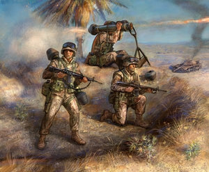 Zvezda 7415 US Dragon Anti Tank Laucher with Crew 1/72