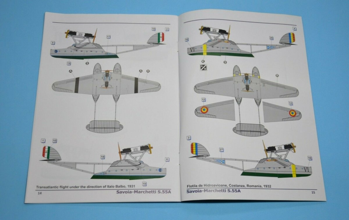 Dora Wings 72018 Savoia-Marchetti S.55A 1/72 – zdjęcie 5