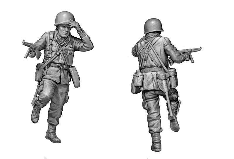 Master Box 35253 U.S. 101st Airborne Division. Bastogne, December 1944 1/35