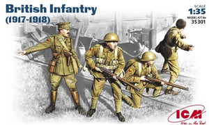 ICM 35301 British Infantry 1917-1918 1/35