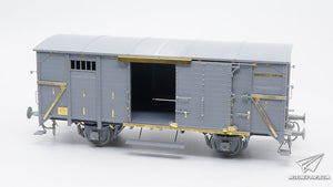 Sabre 35A01 German Railway G10 covered wagon 1/35 – immagine 2