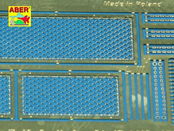 Aber 35G09 Grilles for german tank Pz.Kpfw. II, Ausf.L Luchs (SD.Kfz.123) 1/35 – Bild 3