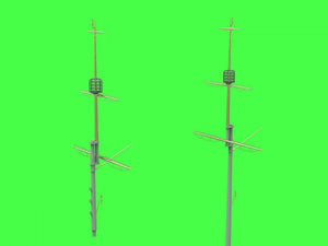 Master SM-350-117 SMS Viribus Unitis - masts, yards and other turned and resin parts set (for Trumpeter kit) 1/350 – imagen 5
