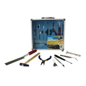 Modelcraft PTK1013 13 Pce Railway &amp;amp; Hobby Hand Tool Set