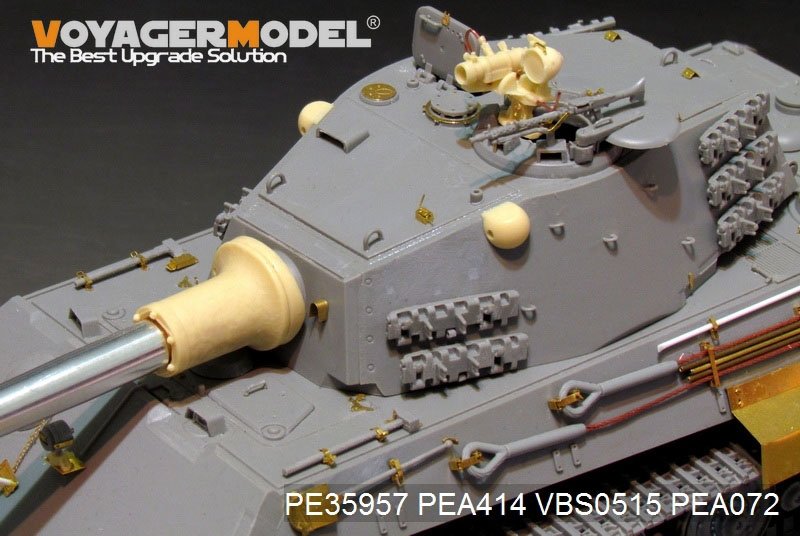 Voyager Model PE35957 WWII German King Tiger (Hensehel Turret) For HOBBYBOSS 84533 1/35 – Bild 12