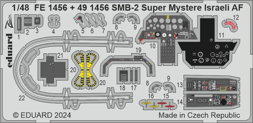 Eduard BIG49420 SMB-2 Super Mystere SPECIAL HOBBY 1/48 – zdjęcie 4