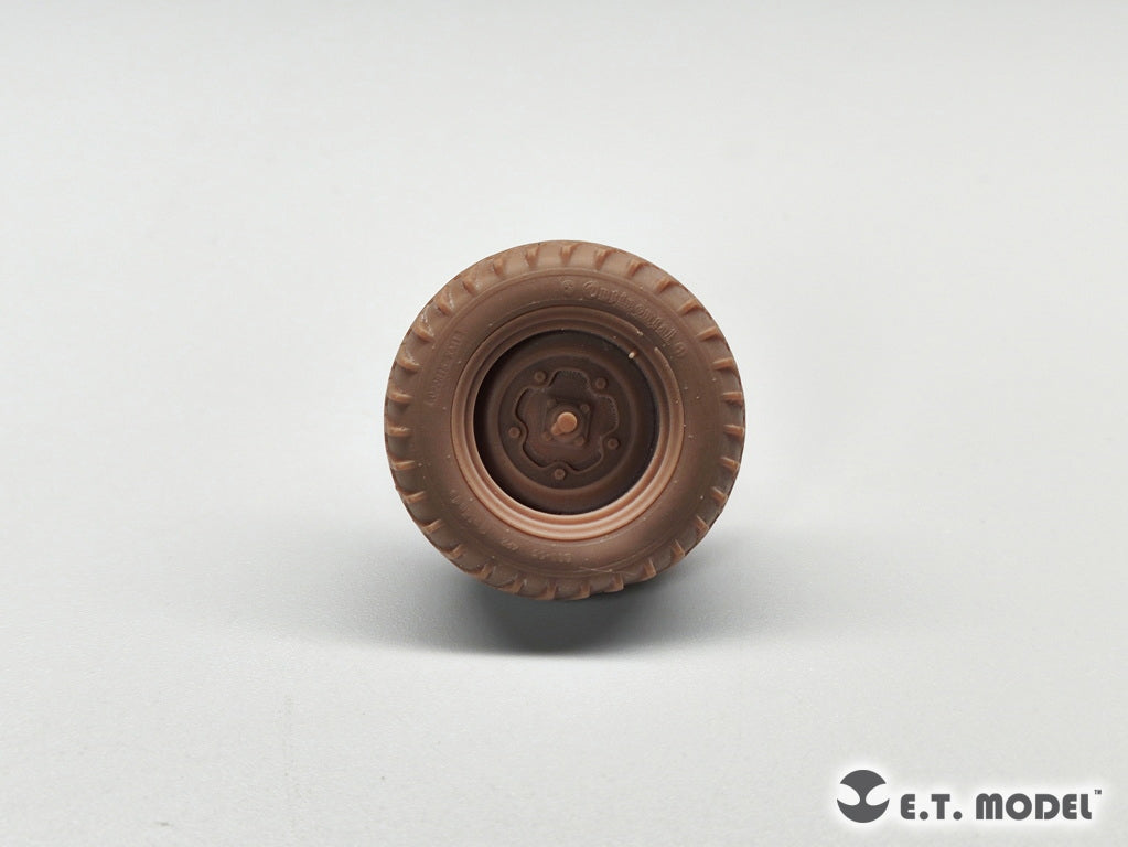 E.T. Model P35-136 WWII German Schwimmwagen Type166 Sagged wheels Wide For TAMIYA Kit 1/35 – imagen 10