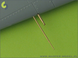 Master AM-72-012 Fw 190 A2 - A5 armament set (MG 17, MG FF, MG 151 barrel tips) &amp;amp; Pitot Tube – zdjęcie 2