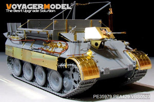 Maquette Voyager PE35979 Bergepanther Ausf.A allemand de la Seconde Guerre mondiale (type ancien, porte-outils Panther A) - Base pour TAKOM 2101 au 1/35 – image 2