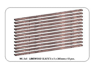 Aber WL2X5 Listwy drewniane z lipy 2x4x245mm x12 szt. – Bild 3