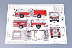 Trumpeter 02506 American LAFRANCE Eagle Fire Pumper 1/25 – immagine 3