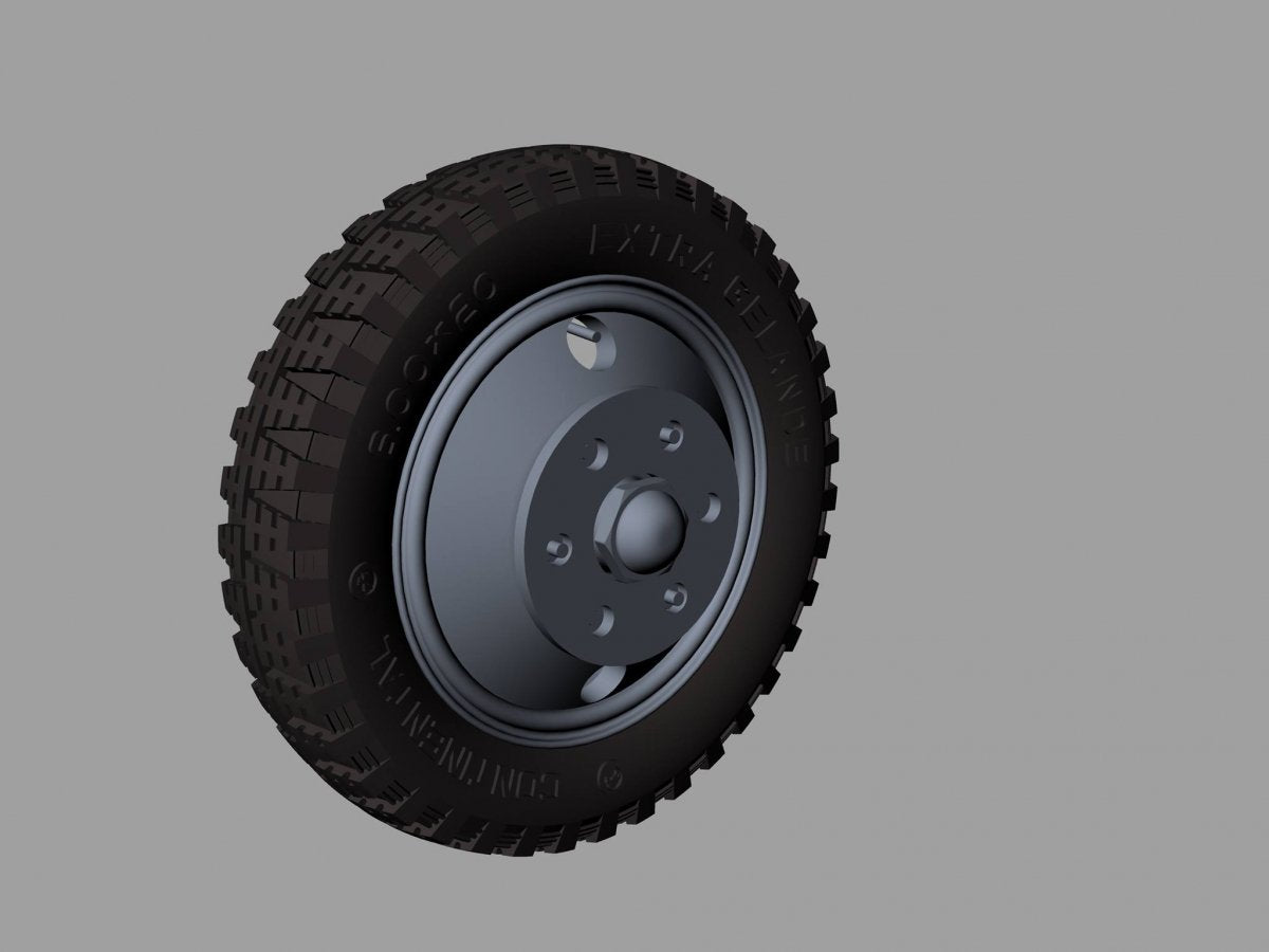 Panzer Art RE35-446 Sd.Kfz 231/232 Road wheels (6 rad) 1/35 – immagine 3