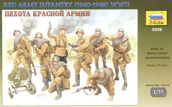 Zvezda 3526 Red Army Infantry 1940-42 1/35