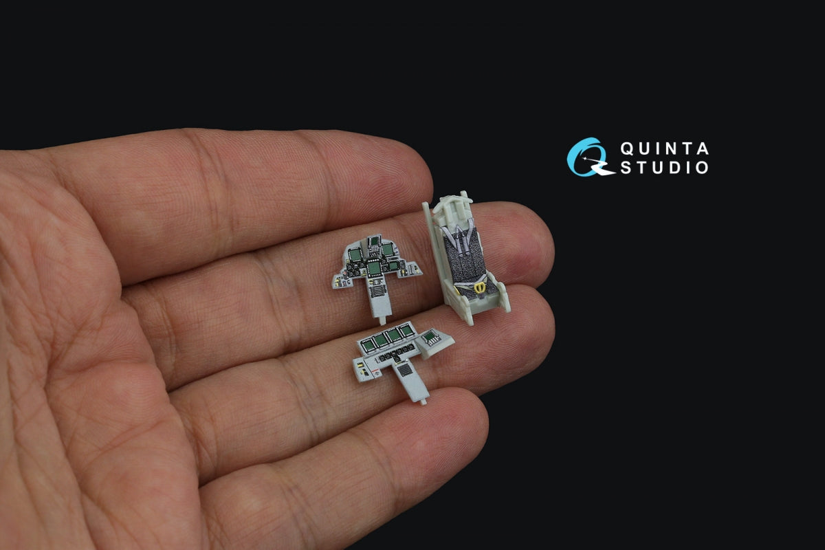 Intérieur imprimé en 3D et coloré pour le F-15E (Revell) par Quinta Studio QD72110, échelle 1/72 – image 12