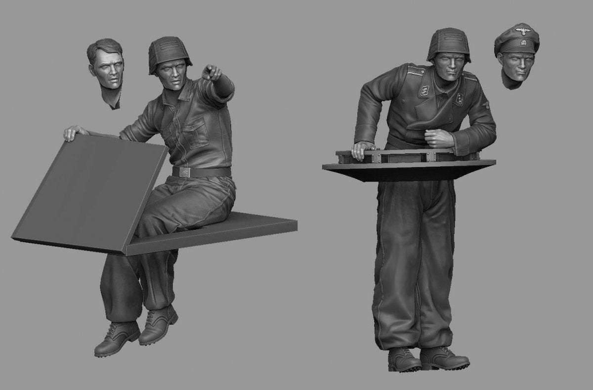 Panzer Art FI35-127 Voran! StuG crew in action set 1/35 – zdjęcie 2