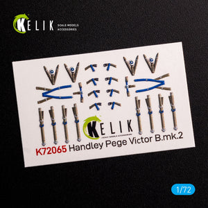 KELIK K72065 Handley Page Victor B Mk2 interior 3D decals for Airfix kit 1/72 – zdjęcie 5