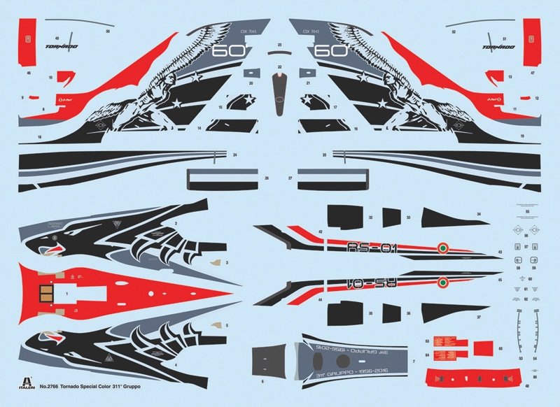 Italeri 2766 TORNADO IDS 60 ANNIV. 311 GV RS 1/48 – Bild 5