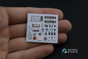 Quinta Studio QD35023 K-4386 Typhoon VDV 3D-Printed &amp;amp; coloured Interior on decal paper (for MENG kit) 1/35 – zdjęcie 3