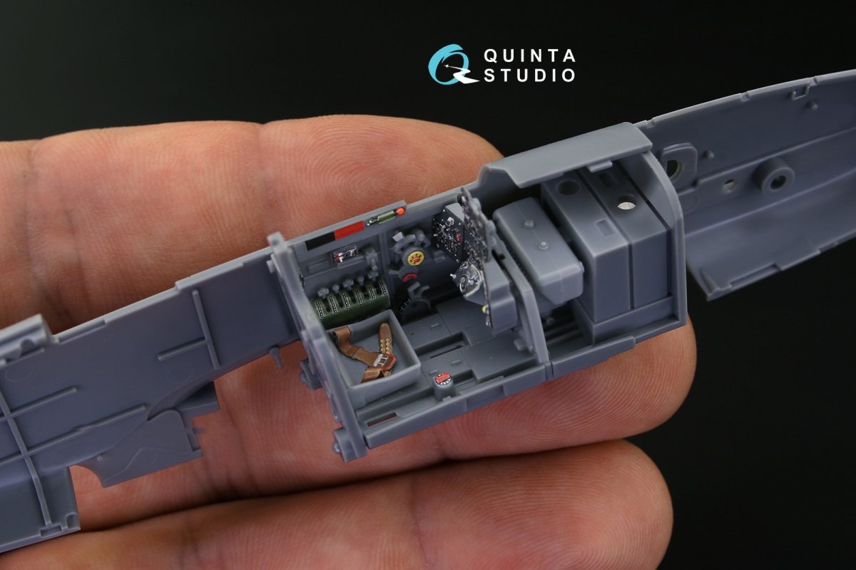 Quinta Studio QD48141 Ki-61-Id 3D-Printed &amp;amp; coloured Interior on decal paper (Tamiya) 1/48 – zdjęcie 4