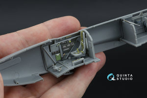 Quinta Studio QD+48574 Fairey Battle Mk.I 3D-Printed &amp;amp; coloured Interior on decal paper (Trumpeter) (with 3D-printed resin parts) 1/48 – immagine 11