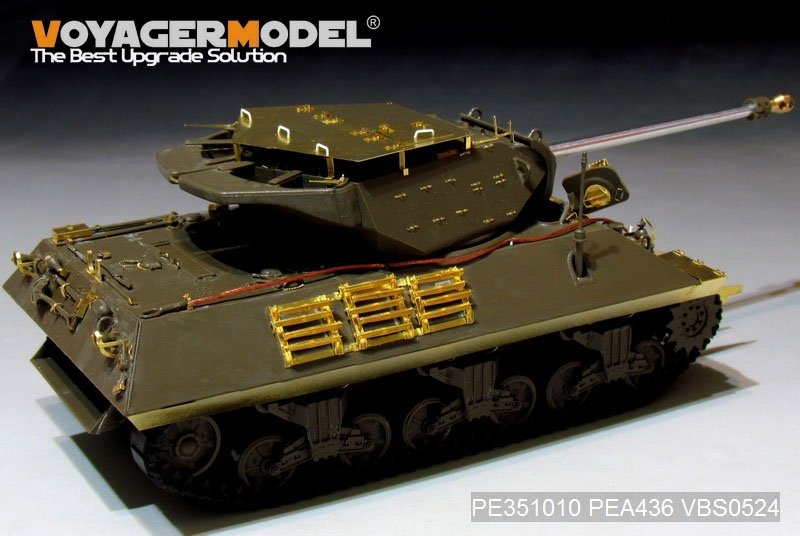 Voyager Model PEA436 WWII US M10 IIC Achilles Tank Destroyer Turret Amours (For TAMIYA 35366/AFV AF35039) 1/35 – Bild 3