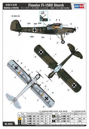 Hobby Boss 80184 Fieseler Fi-156U Storch 1/35 – Bild 4