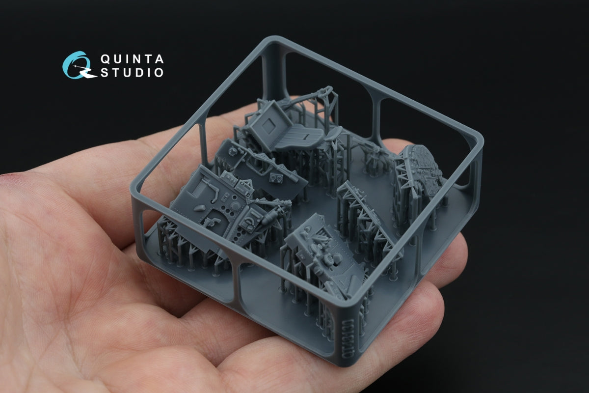 Quinta Studio QT48130 Fairey Barracuda Pilot's Cockpit (Trumpeter) 1/48