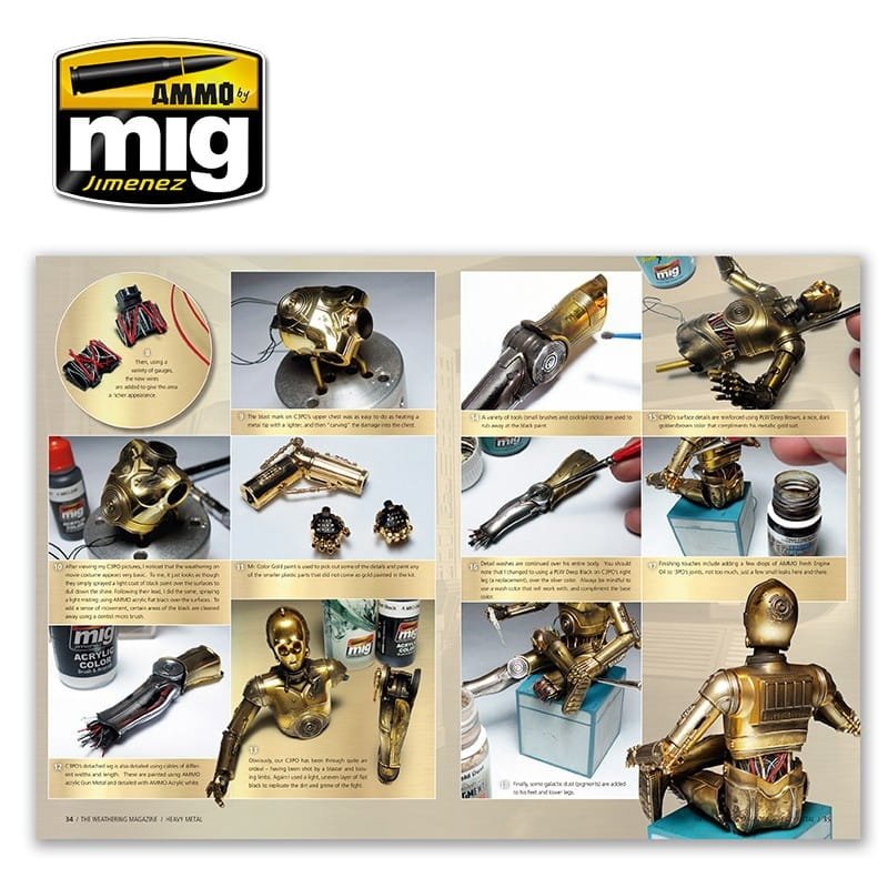 AMMO of Mig Jimenez 4513 - The Weathering Magazine - Heavy Metal (English Version) – immagine 2