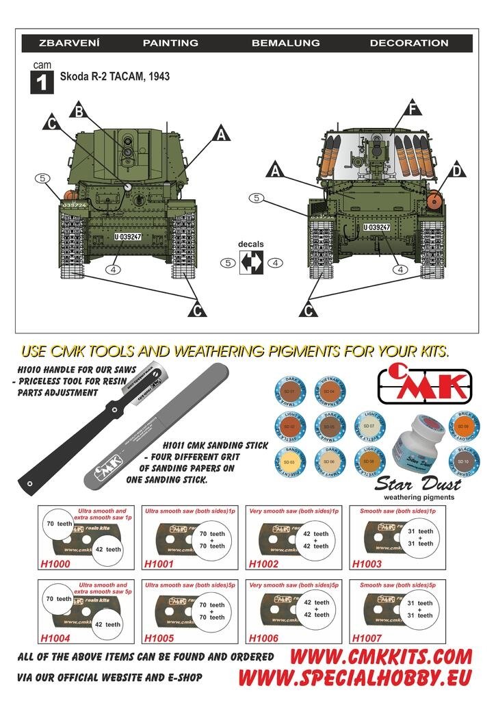 Special Armour 35003 R-2 TACAM 1/35 – Bild 3