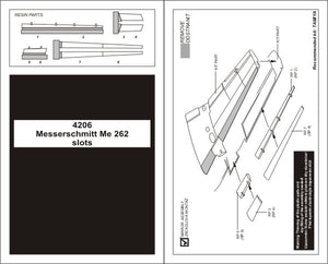 Aires 4206 Me 262A Schwalbe slots 1/48 TAMIYA – Bild 2