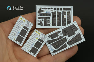 Quinta Studio QD48433 F-15I 3D-Printed coloured Interior on decal paper (Academy) 1/48 – imagen 4