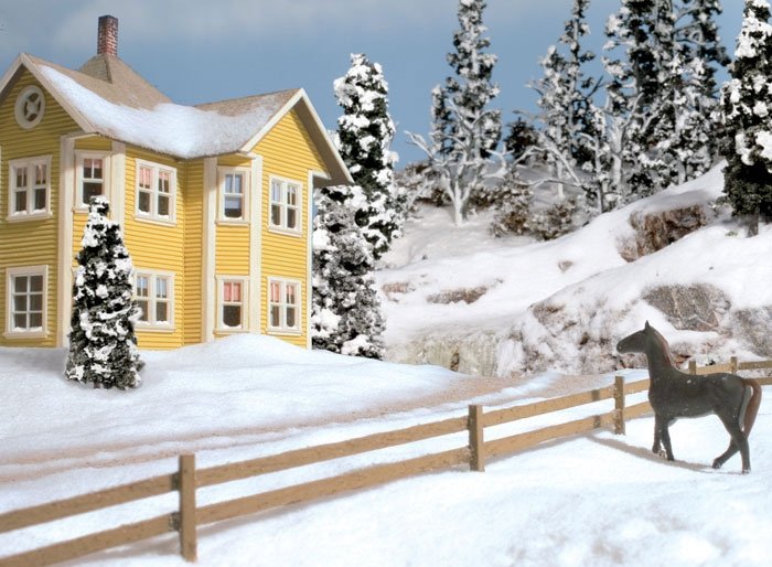 Woodland Scenics WSN140 Soft Flake Snow 1L – immagine 2