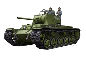 Trumpeter 09597 KV-1 1942 Simplified Turret Tank w/Tank Crew 1/35 – immagine 2