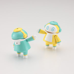 Hasegawa 64790 Creator Works Tiny MechatroMate 04 Aqua Green &amp;amp; Lemon – Bild 3