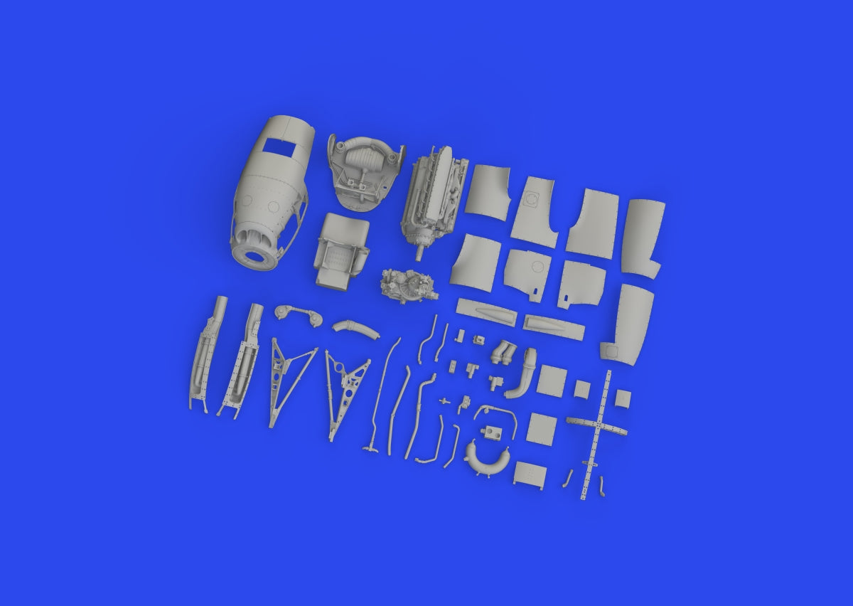 Eduard 648936 P-38J left engine PRINT TAMIYA 1/48 – immagine 6