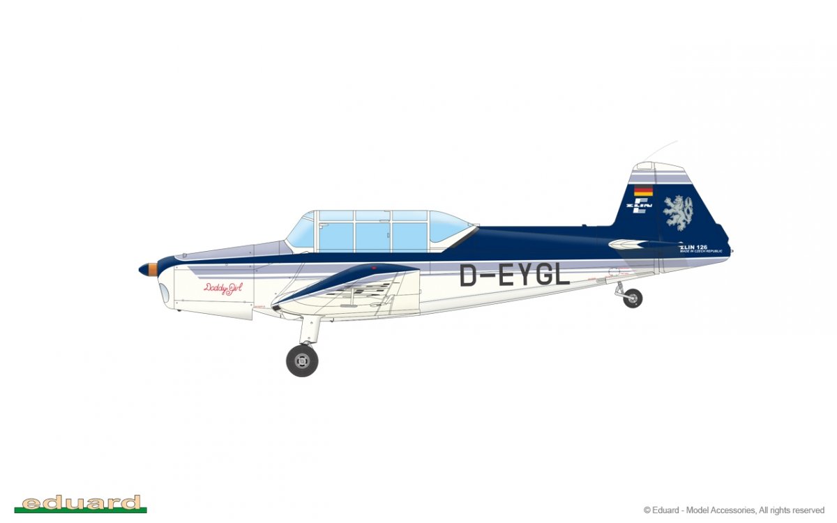 Eduard 11156 Z-126 Trener - Dual Combo 1/48 – zdjęcie 5