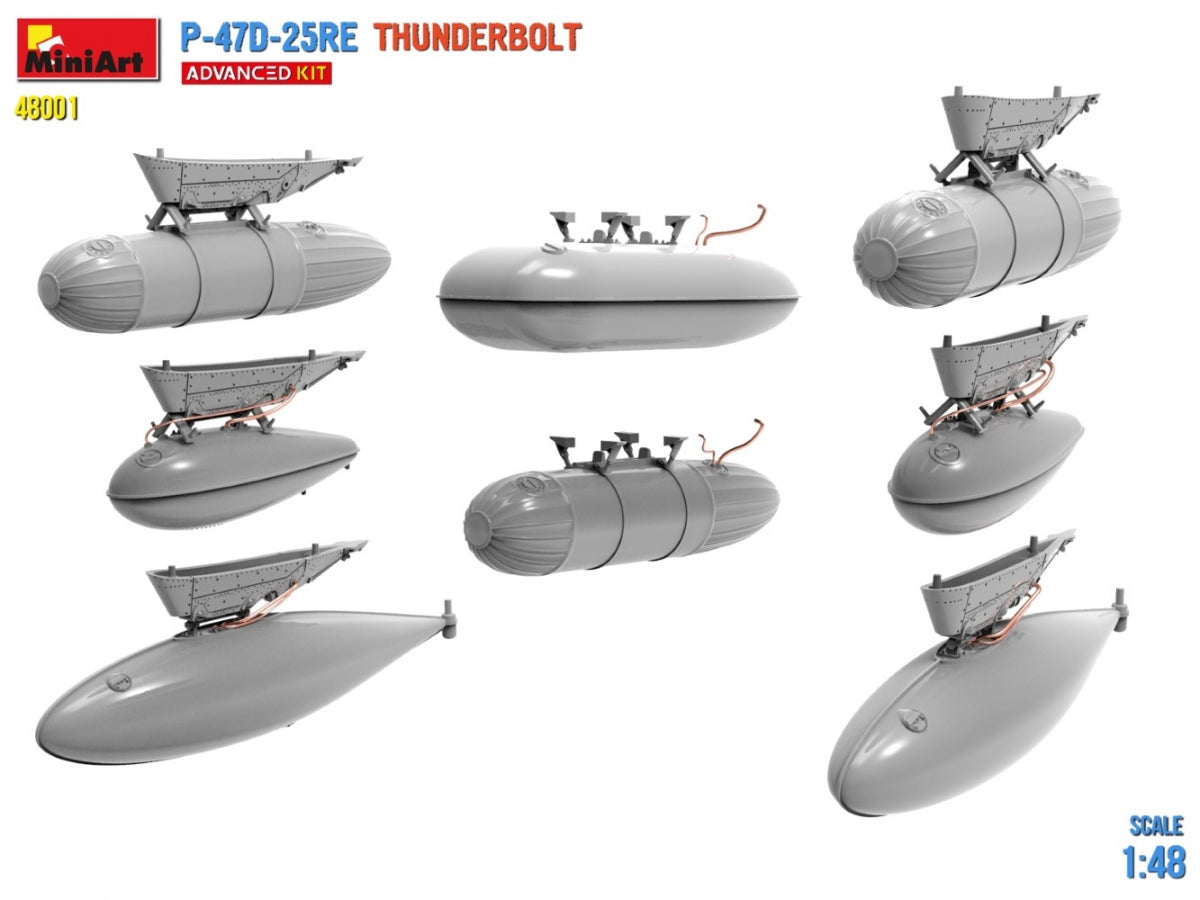 MiniArt 48001 P-47D-25RE Thunderbolt - Advanced Kit 1/48 – imagen 9