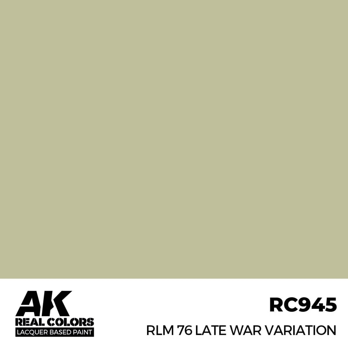 AK Interactive RC945 RLM 76 Variante de fin de guerre 17 ml