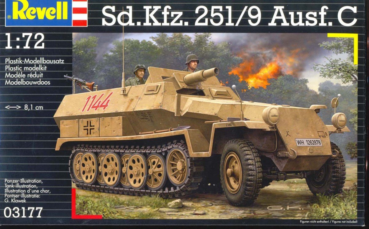 Revell 03177 Sd.Kfz. 251/9 Ausf. C 1/72
