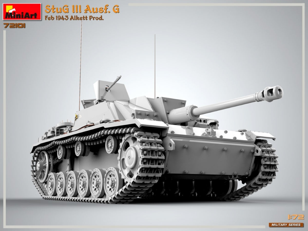 MiniArt 72101 StuG III Ausf. G Feb 1943 Prod. 1/72 – zdjęcie 8