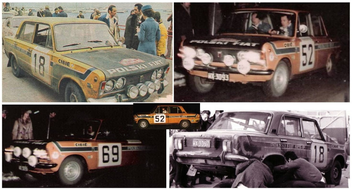 FPW Model 72605 Fiat 125p, Rally Monte Carlo &amp;#39;72 1/72 – imagen 2