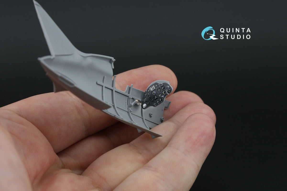 Quinta Studio QD48491 I-16 3D-Printed coloured Interior on decal paper (for Zvezda kit) 1/48 – imagen 3
