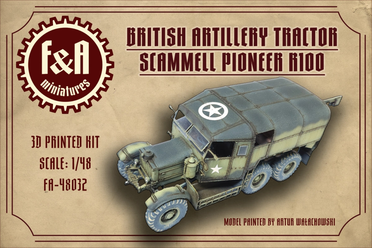 F&amp;amp;A Miniatures FA-48032 Scammell Pioneer R100 1/48