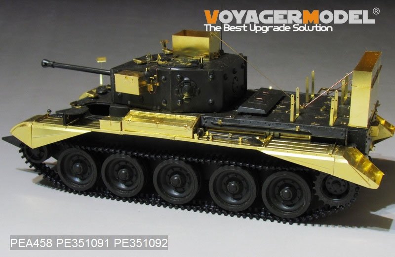 Voyager Model PEA458 WWII UK Cromwell Mk. IV/Centaur C.S.Mk IV Deep Wading Trunks（For TAMIYA 35221/35232) 1/35 – Bild 13