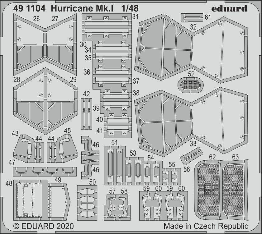 Eduard 491104 Hurricane Mk. I 1/48 AIRFIX – Bild 2