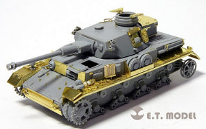 E.T. Model E72-014 WWII German Pz.Kpfw.IV Ausf.G For DRAGON 7278 1/72 – immagine 5