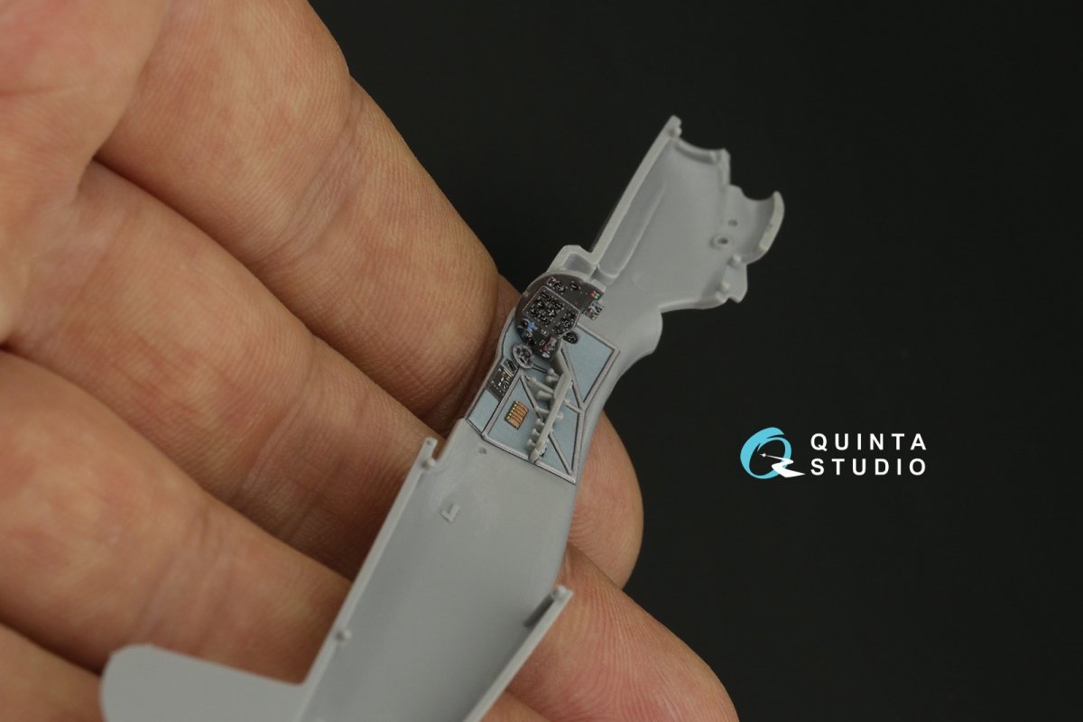 Quinta Studio QD72084 Yak-1B 3D-Printed &amp;amp; coloured Interior on decal paper (Arma Hobby) 1/72 – zdjęcie 4