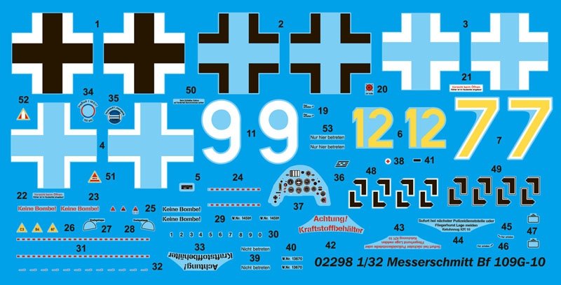 Trumpeter 02298 Messerschmitt Bf 109G-10 1/32 – Bild 4